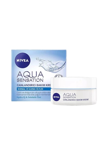Nivea Aqua Sensation Canlandırıcı Yüz Bakım Kremi 50 ML