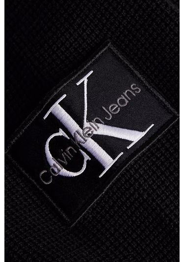 Erkek Fermuarlı Kazak - Siyah Black