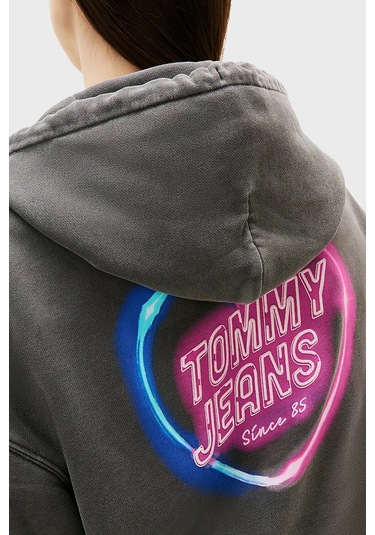 Tommy Jeans Bayan Sweat Dw0dw20945 Bds Siyah Siyah