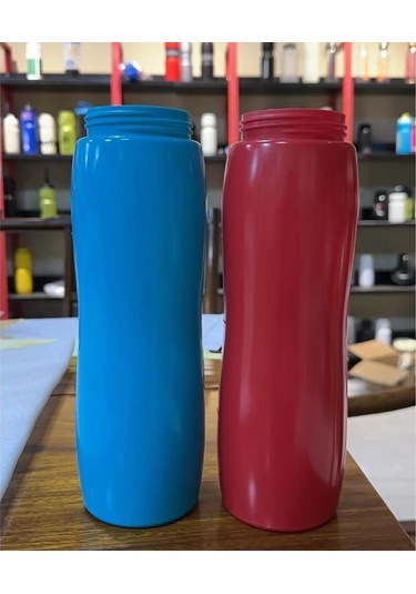 Homyl Sıkılabilir Su Şişesi 950ml Seyahat Hokeyi Yetişkinler Mavi