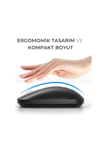 Lecoo WS214 Kablosuz 1200DPI 3 Tuşlu Optik Mouse