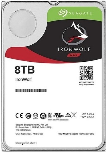 Seagate IronWolf ST8000VN004 8 TB 3.5'' SATA 3