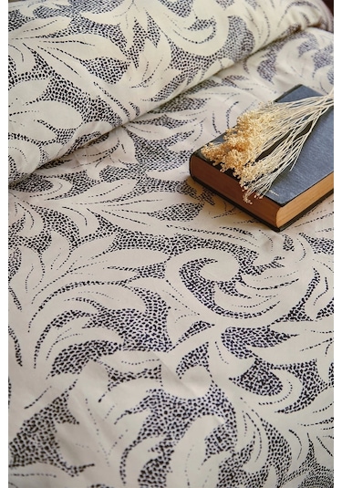 Ornament 210 Tc 83 Tel Dijital Pamuk Saten Çift Kişilik Nevresim Takımı