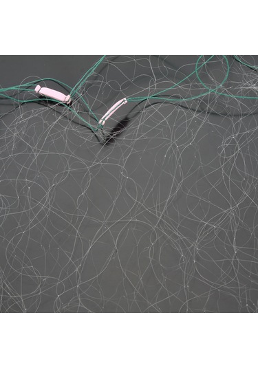 Reedark 3 Katlı Fiber Balık Ağını - 5 Parmak, 10cm Ağız Açığı, 25x1.3m Boyutlu Balıkçılık Gereci