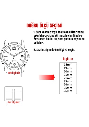 Paslanmaz Çelik Saat Pimi Yaylı Susta 40 Adet Karışık