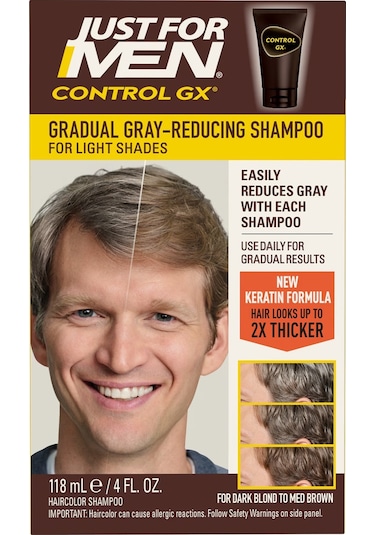 Just For Men Controlgx Gri Saçları Koyulaştıran Şampuan Light 118 ML