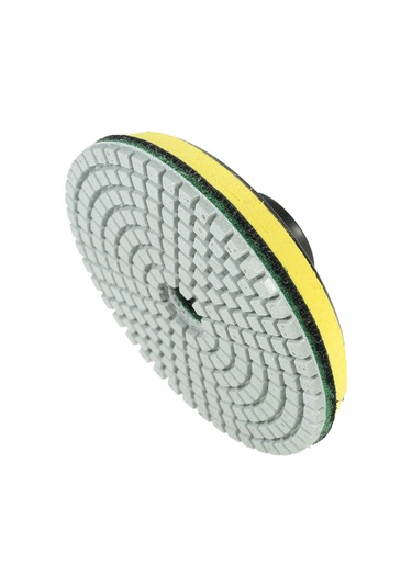 Moveevo 4 İnç 12'li Diamantlı Nemli Taş Parlatma Seti 30-6000 Tane, Tahta Dahil - Granit, Mermer, Beton İçin