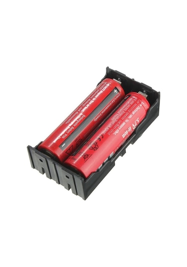 2'li Pil İçin 18650 Pil Yuvası