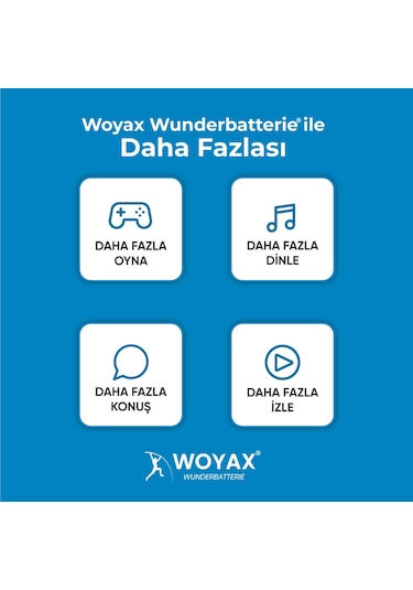 Apple Uyumlu iPhone 6 Batarya 2510Mah Woyax Premium Batarya