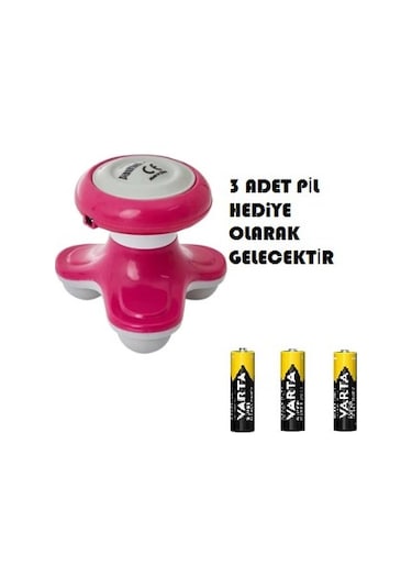 Ngn Titreşimli Mini Masaj Aleti Pilli Masaj Cihazı Yavruağzı