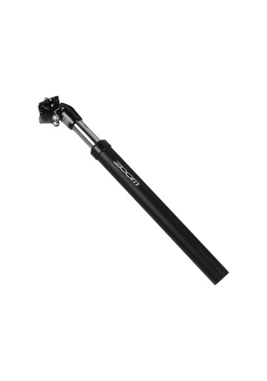 Zoom Alüminyum Alaşımlı Bisiklet Süspansiyon Koltuk Direği Dağ Mtb Yol Bisikleti Sabit Dişli Sele Direği - Siyah/27.2x350mm