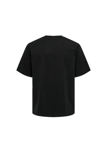 Only & Sons Erkek T Shirt 22030925 Siyah