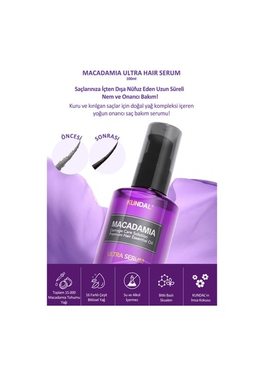 Kundal White Musk Macadamia Ultra Hair Serum 100 ML