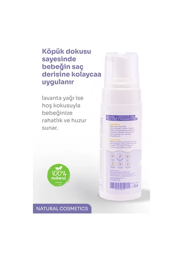 Babyton Yenidoğan Konak Önleyici Doğal Şampuan 150 ML