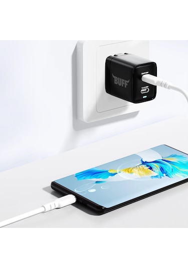 Buff Bl67 Pd 100w Type-c To Type-c 5.0a 1.2m Data Ve Şarj Kablosu