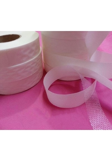 Pazly 30mm Sıcak Eriyen Yapışkan Bant, Kumaş İçin Demir On Hemming Bant, 2x3 Rulo, Çift Taraflı Bant, 56726331