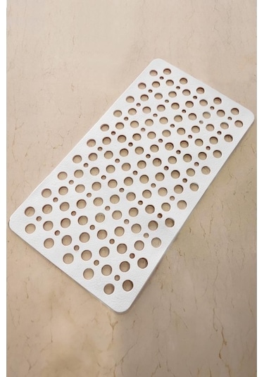 Reis Home Bubble Banyo Paspası Kaymaz Tabanlı Duş Matı Dikdörtgen Çok Renkli