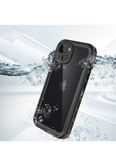 iPhone Uyumlu 13 Kılıf Su Ve Toz Geçirmez 360 Tam Koruma Shockproof Kapak