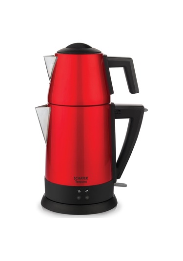 Schafer Teepoint 1.8 L Çay Makinesi Kırmızı