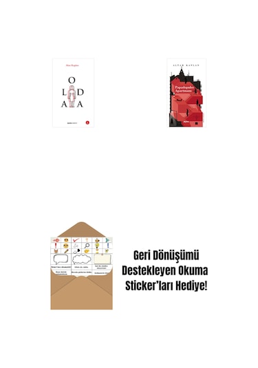 Aloda + Papadopulos Apartmanı + Okuma Sticker'ları