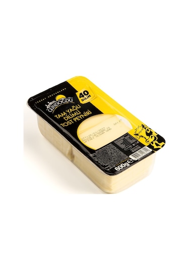 Gündoğdu Dilimli Kaşar Peyniri 600gr 6'lı