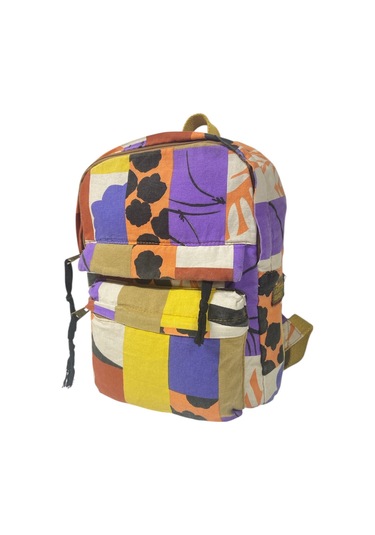 Kaliteli Salaş Küçük Boy Siyah Vintage Disayn Günlük Sırt Gezi Çantası 25x30cm Kırmızı