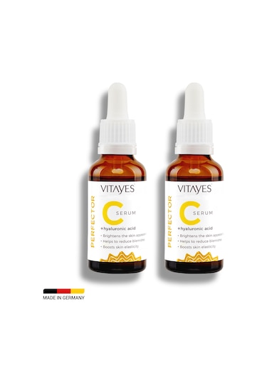 Vitayes Vitamin C + Hyaluronik Asit Serum 2 x 30 ML