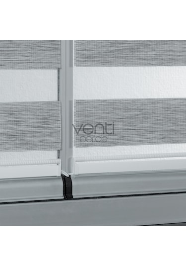 Bambu Cam Balkon Yapıştırmalı Zebra Perde