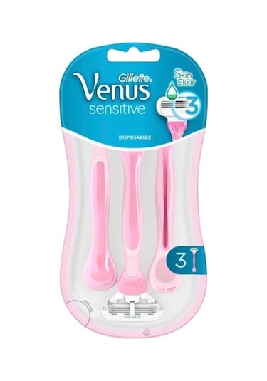 Gillette Venüs Sensitive Disposables Tıraş Bıçağı x 3