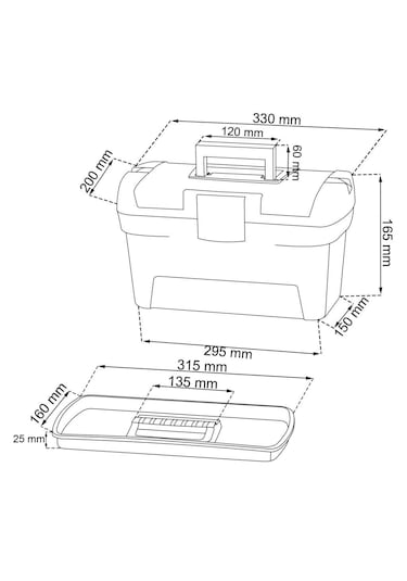 Keter Herobox 13'' Takım Çantası