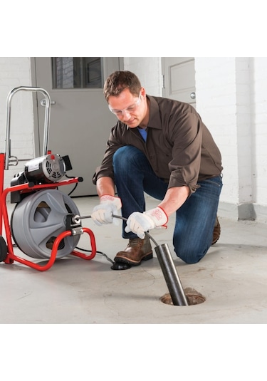 Rıdgıd 27033 K-400 Tamburlu Kanal Açma Temizleme Makinesi