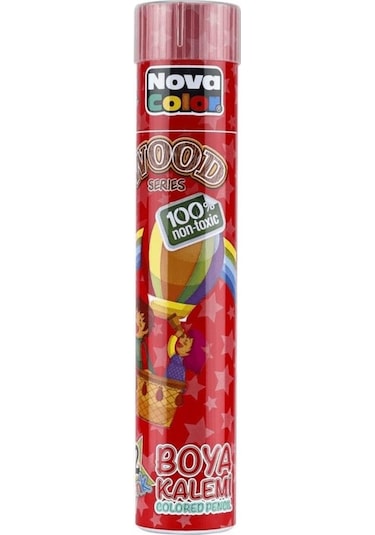 Nova Color Nc-403 Kuruboya 12 Renk Uzun Tüp