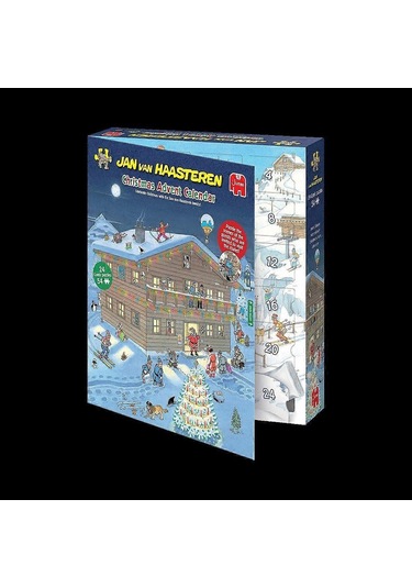 Ocak Noel Advent Takvimi Yapboz Bulmacası 24 X 54 Parça