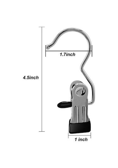 12 Adet Askıları Taşınabilir Elbise Askısı Asılı Elbise Pimleri Seyahat Ev Giyim Çizme Askısı Tutun Klipler Ev Aracı Aksesuarları