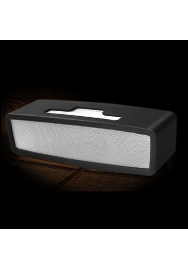 Flybuy Taşınabilir Silikon Kılıf Bose Soundlink Mini I/ıı Bluetooth Hoparlör Koruyucu Seyahat Kılıfı Yumuşak Depolama Çantası