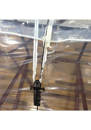 Suntek 5 Adet Tavuk Çiftliği Sera Tekerlekli Kasnak 6