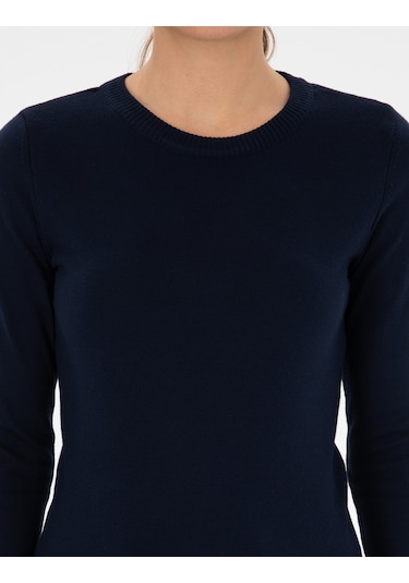 Pierre Cardin Kadın Lacivert Kazak /triko 50315758-vr033 Lacivert
