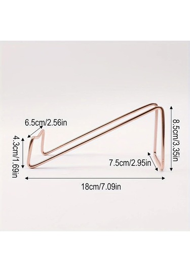 Honeybeeshop Gül Altın 1 Adet Dökme Demir Şarap Rafı Yığın Tasarım Dayanıklı Isıya Dayanıklı Ev Bar