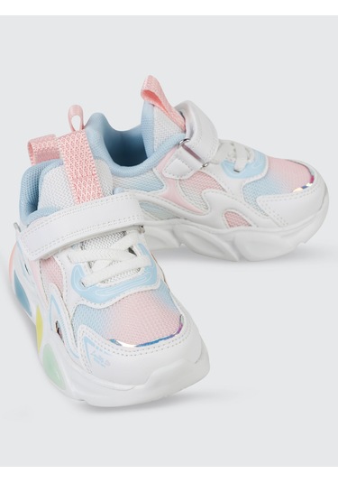 Civil Sport Kız Çocuk Spor Ayakkabı 22-25 Numara Beyaz-pembe Beyaz-Pembe
