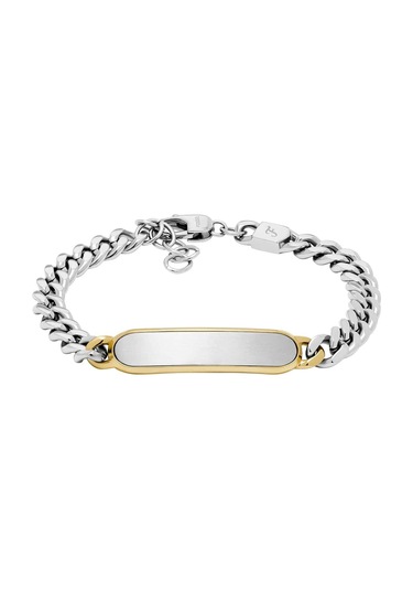 Fossil Jewel Jf04851-998 Erkek Bileklik Metalik Gri