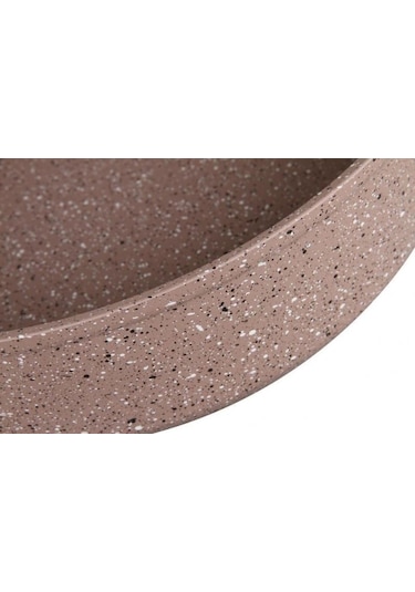 Oms 3411 Granit Ø 32 X 9 Fırın Tepsi Kahverengi