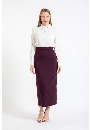 Küp Etek Bordo-bordo Bordo