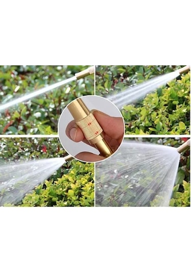 Ayarlanabılır Basınçlı Hortum Başlığı Gold - 9057733322344do