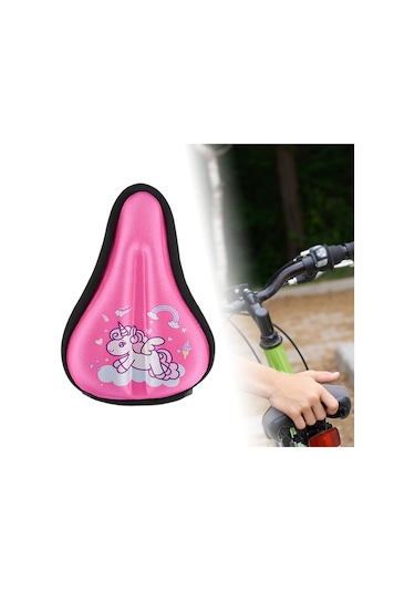 Suntek Çocuk Bisikleti Koltuk Kılıfı Yağmur Geçirmez S Pembe