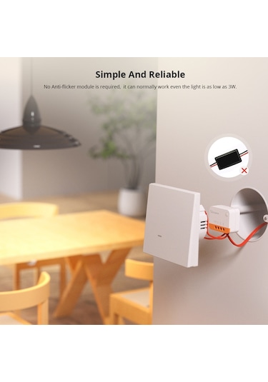 Sonoff Zbmını L2 Tek Yangın Çift Kontrol Akıllı Açma / Kapama Anahtarı Modülü Cep Telefonu Uzaktan Ses Kontrol Anahtarı