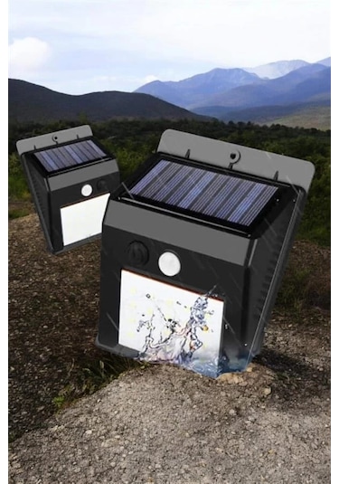 Solar Lamba Giriş, Bahçe Yol Avlu Hareket Sensörlü Led Parlak Gece Su Geçirmez Diğer