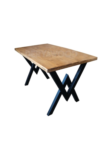 Doğal Ahşap Mutfak Masası-8 Kişilik Masa-80-180