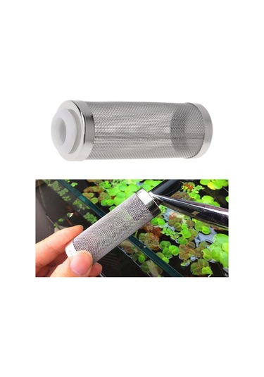 Homyl Akvaryum Filtresi Örgü Giriş Koruyucu Net, Paslanmaz