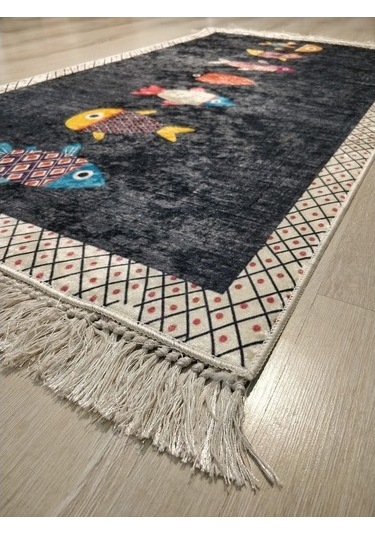 Yamalı Home Style Deri Taban M1516-80X150 Çok Renkli