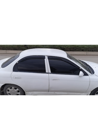 Kia Sephia 1999-2005 Modellerine Özel 4'lü Mügen Tip Cam Rüzgarlığı